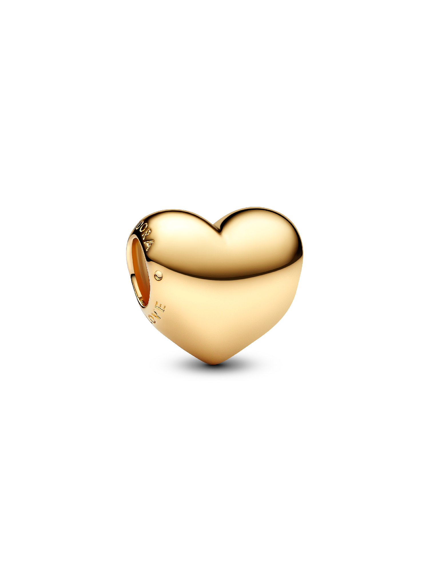 Charm Grabable Corazón Be Love Dorado