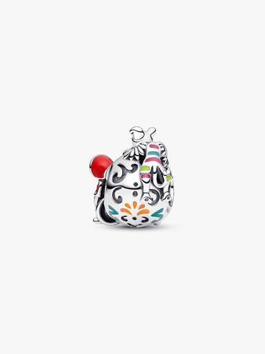 Charm Calavera de Miguel y Dante de Coco de Disney Pixar que Brilla en la Oscuridad Talla única