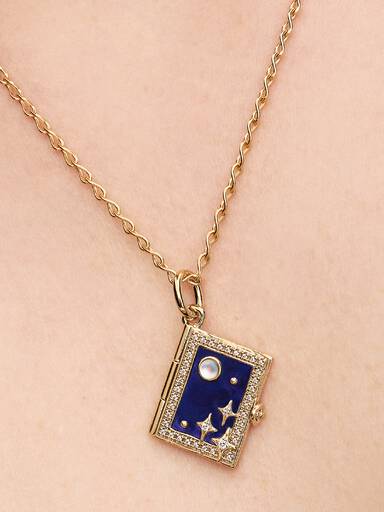 Charm Colgante Libro Mágico Grabable