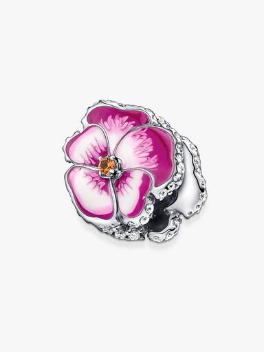 Charm Pensamiento Rosa