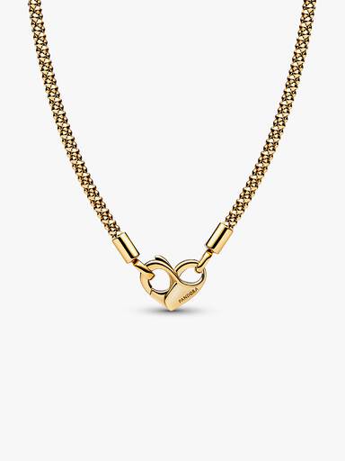 Collar Cadena con Tachuelas Pandora Moments