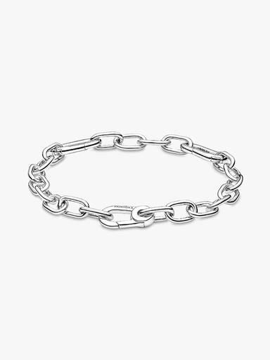 Brazalete De Cadena De Eslabones Dos Conectores Pandora Me