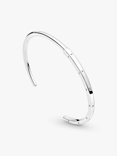 Brazalete rígido abierto I-D Pandora Signature