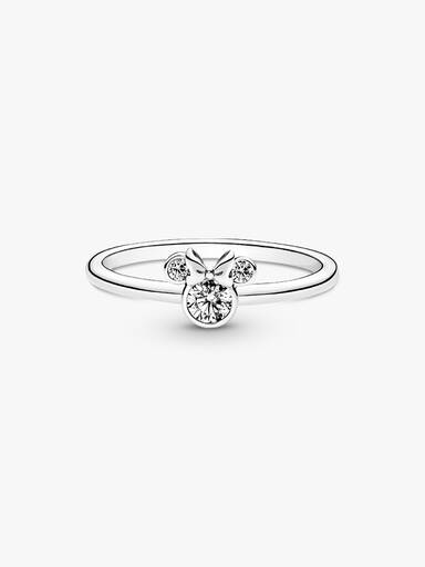 Anillo Cabeza Reluciente Minnie Mouse De Disney 48