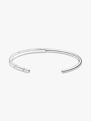 Brazalete rígido abierto I-D Pandora Signature