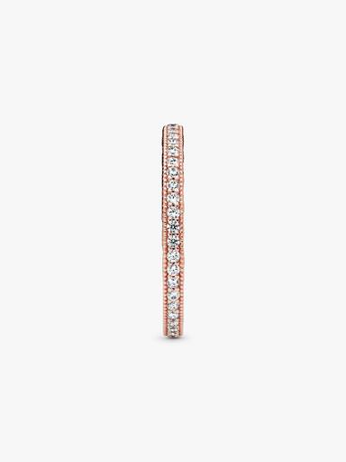 Anillo corazones con brillo