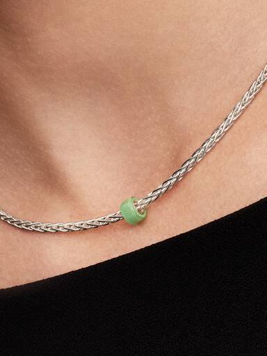 Mini Charm Cristal de Murano Verde