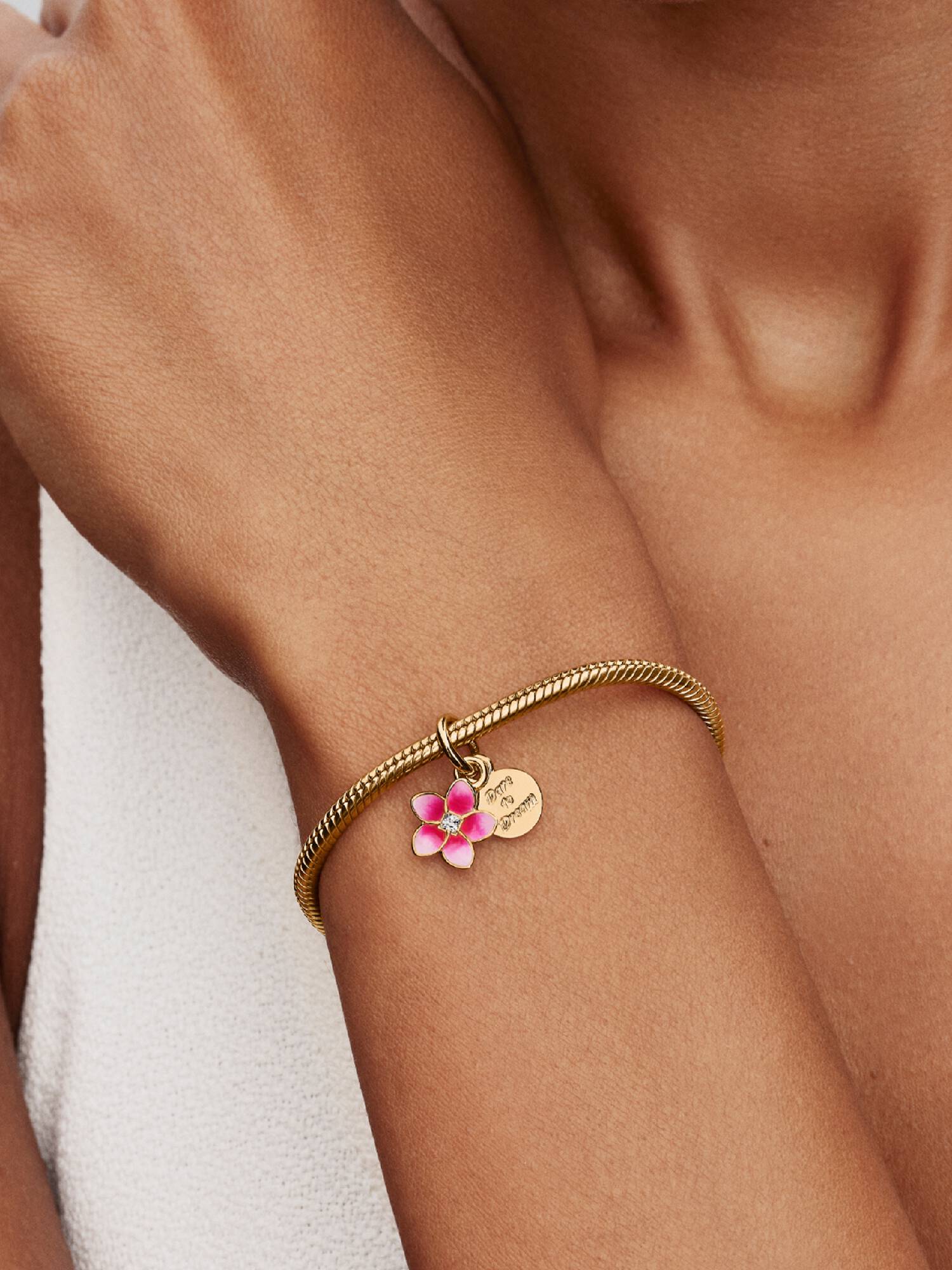 Charm Colgante de flor Disney Moana