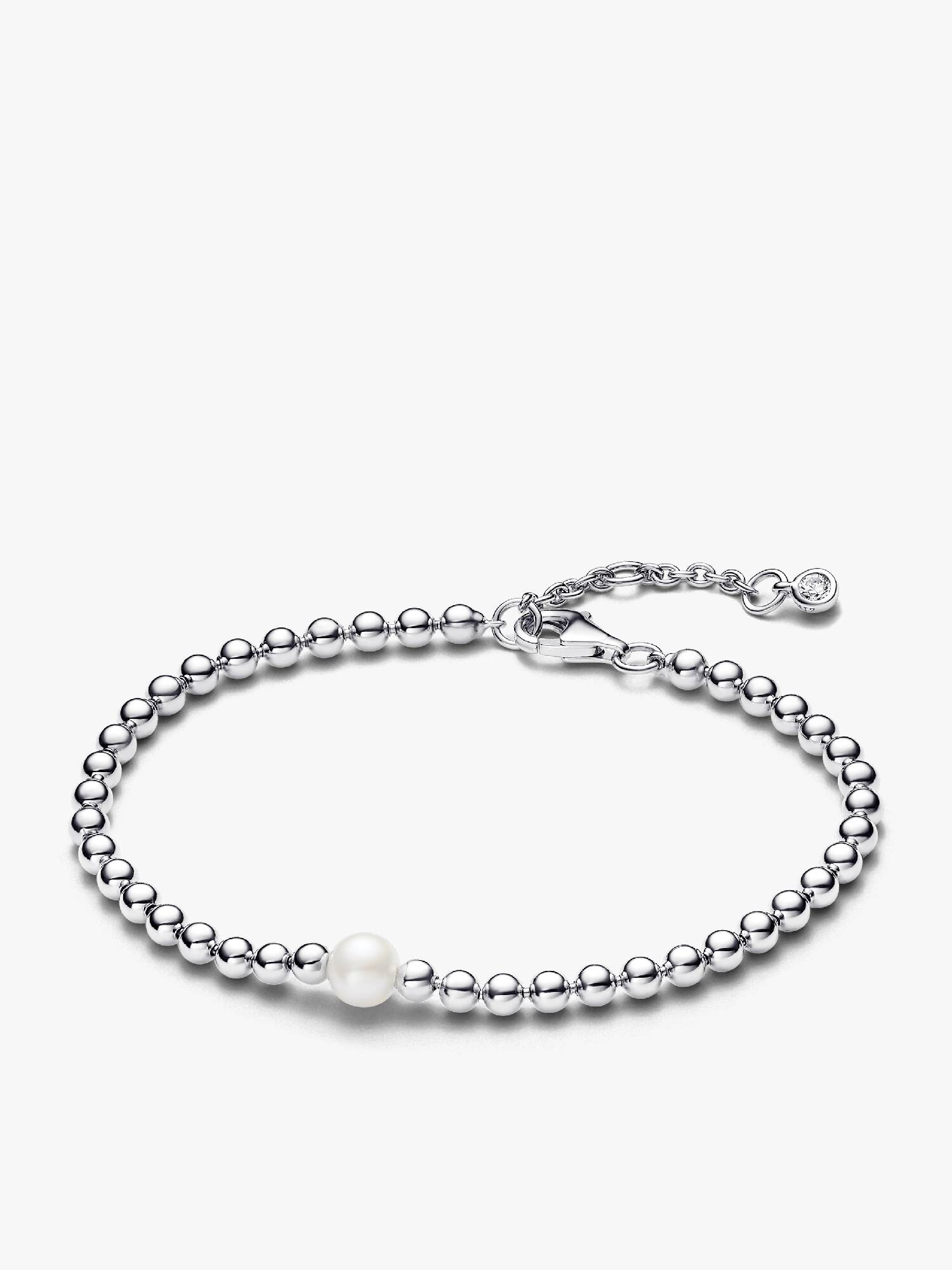 Brazalete Perla Cultivada de Agua Dulce Tratada y Abalorios