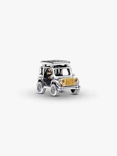Charm Coche Aventuras en Dos Tonos Talla única