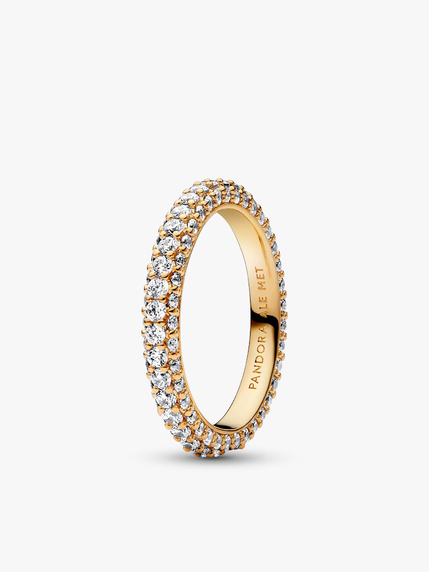 Anillo Fila en Pavé