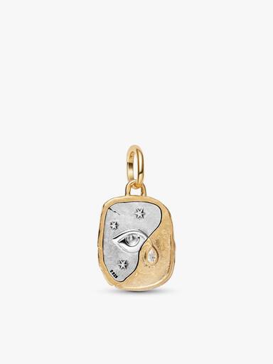 Set de Regalo de Collar con Medallón Ojo Protector