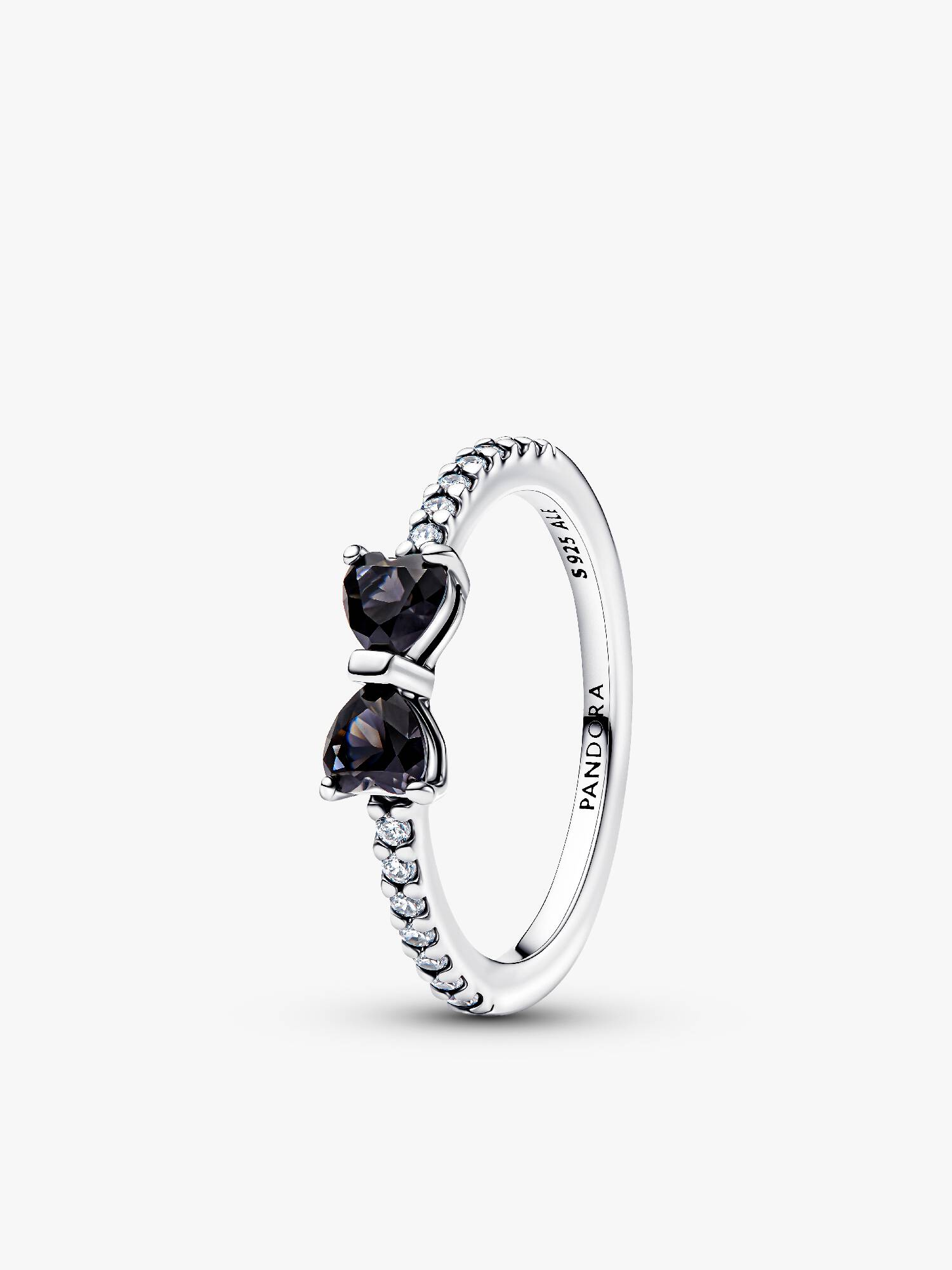 Anillo Lazo Brillante Transparente