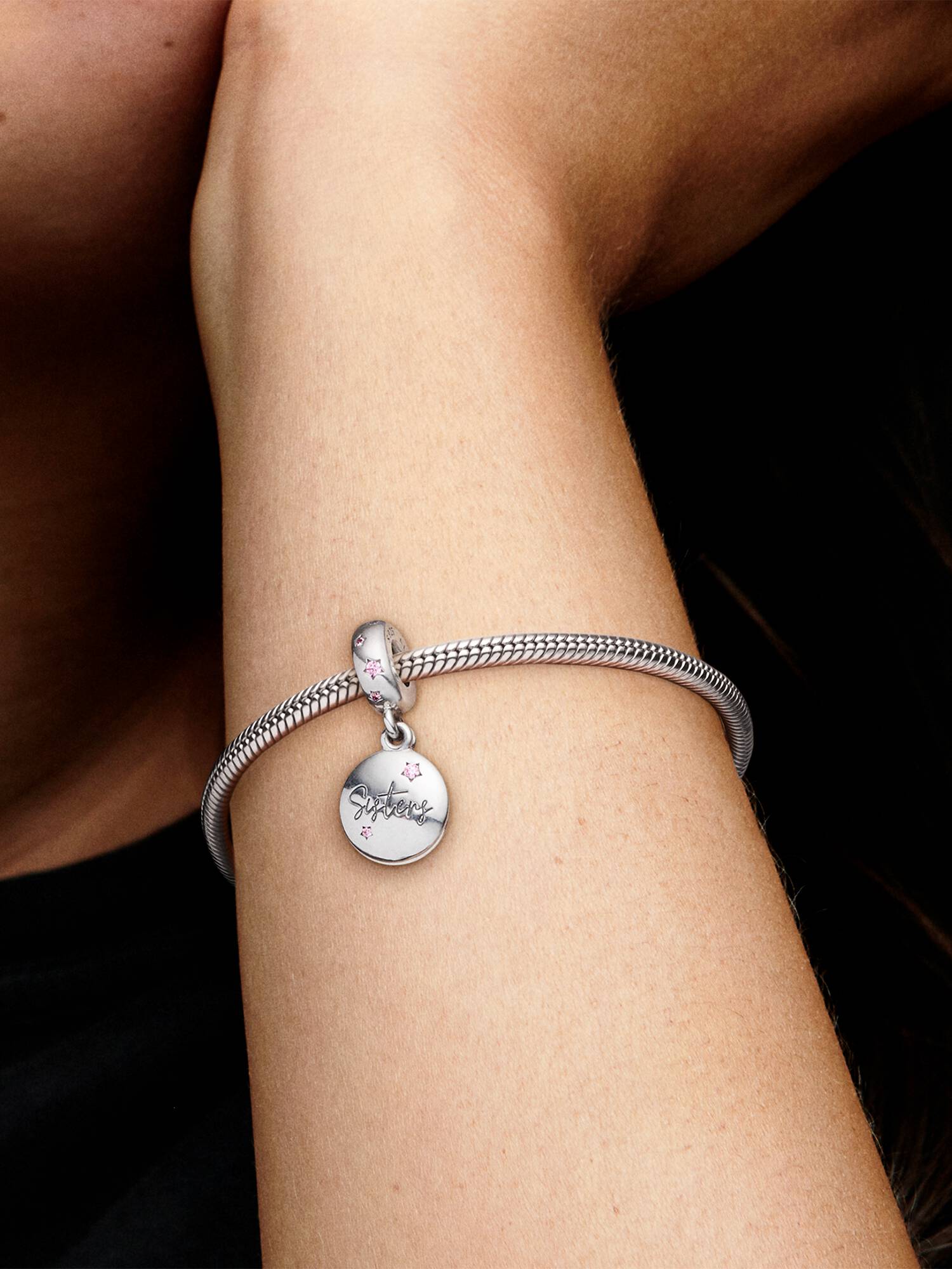 Charm Colgante Hermanas Para Siempre