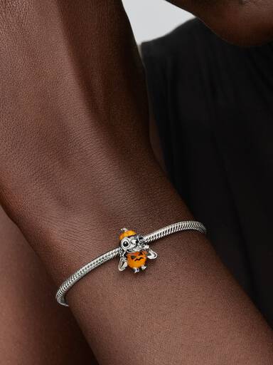 Charms Calabaza de Halloween de Stitch de Disney