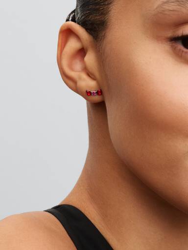 Aros de Botón Lazo Blancanieves de Disney Talla única