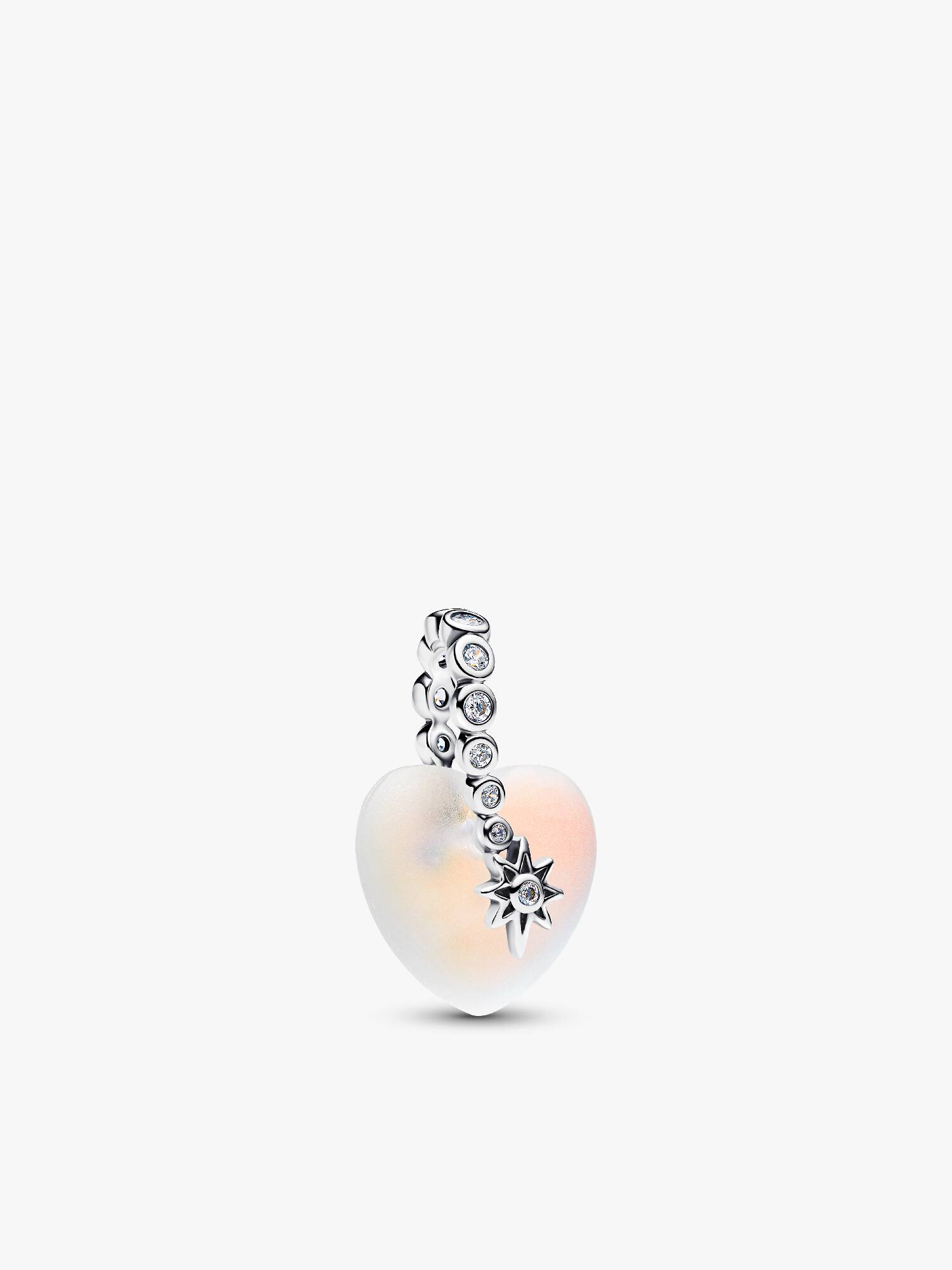 Charm Colgante Estrella Fugaz y Corazón