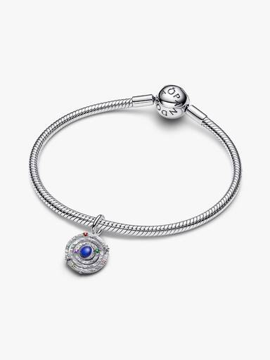 Charm Colgante esfera armiliar giratoria