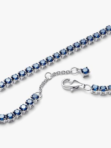 Brazalete Tenis Azul Brillante