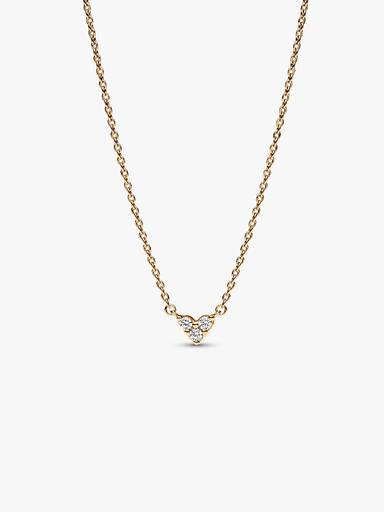 Collar Corazón triple Gema