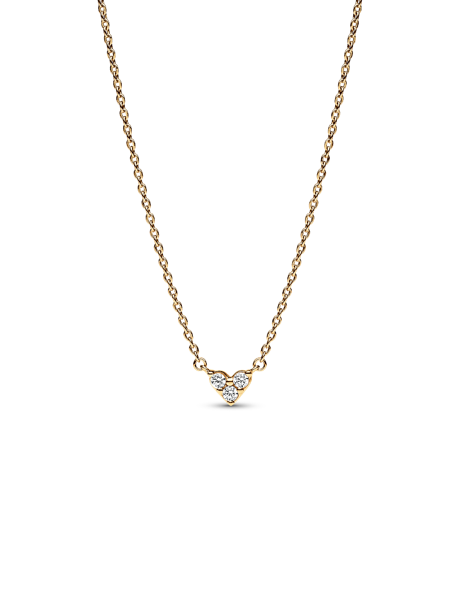 Collar Corazón triple Gema