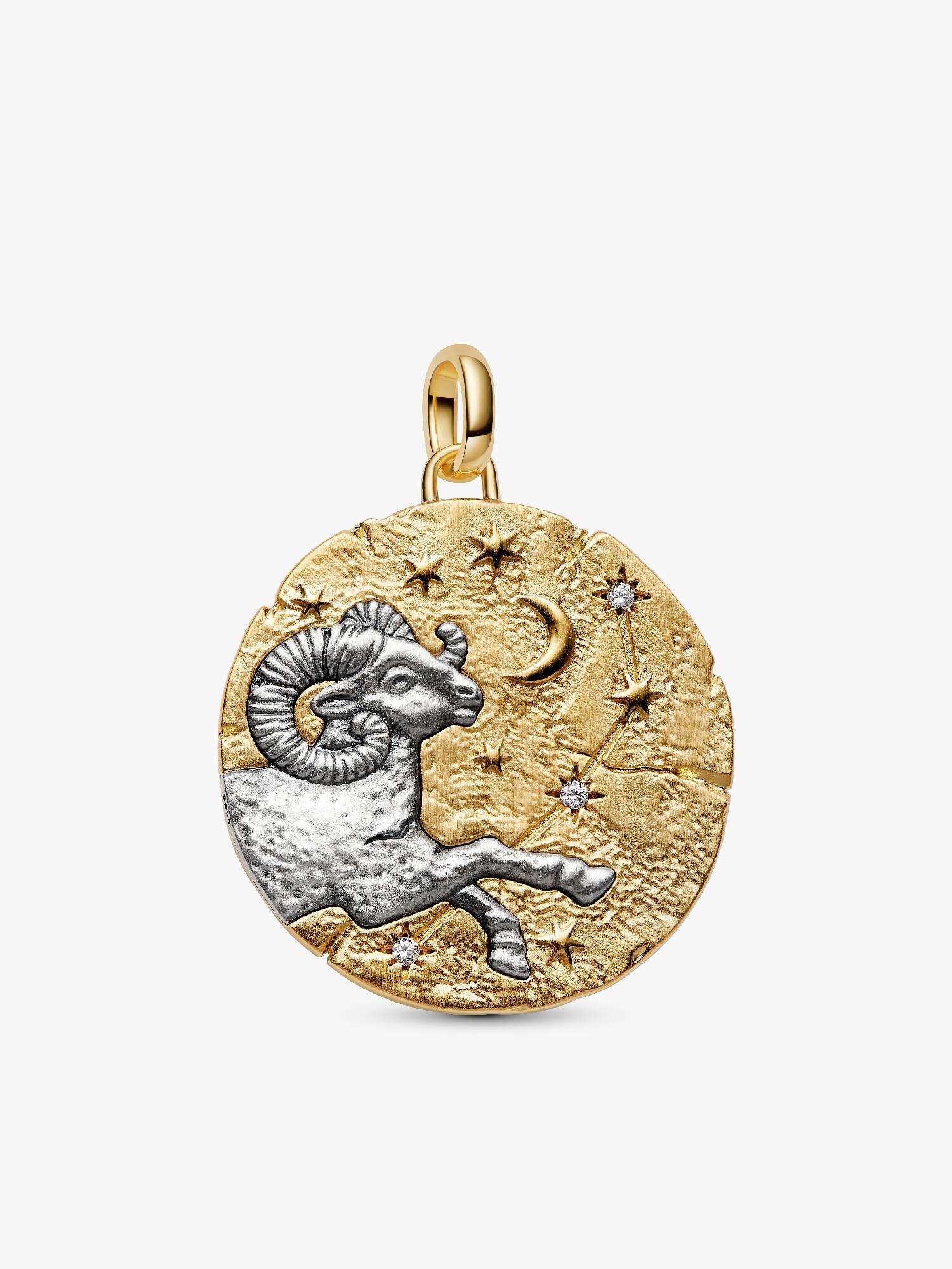 Charm Medallón Grande signo del zodíaco Aries