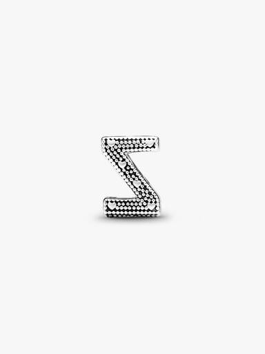 Charm del alfabeto letra Z Talla única