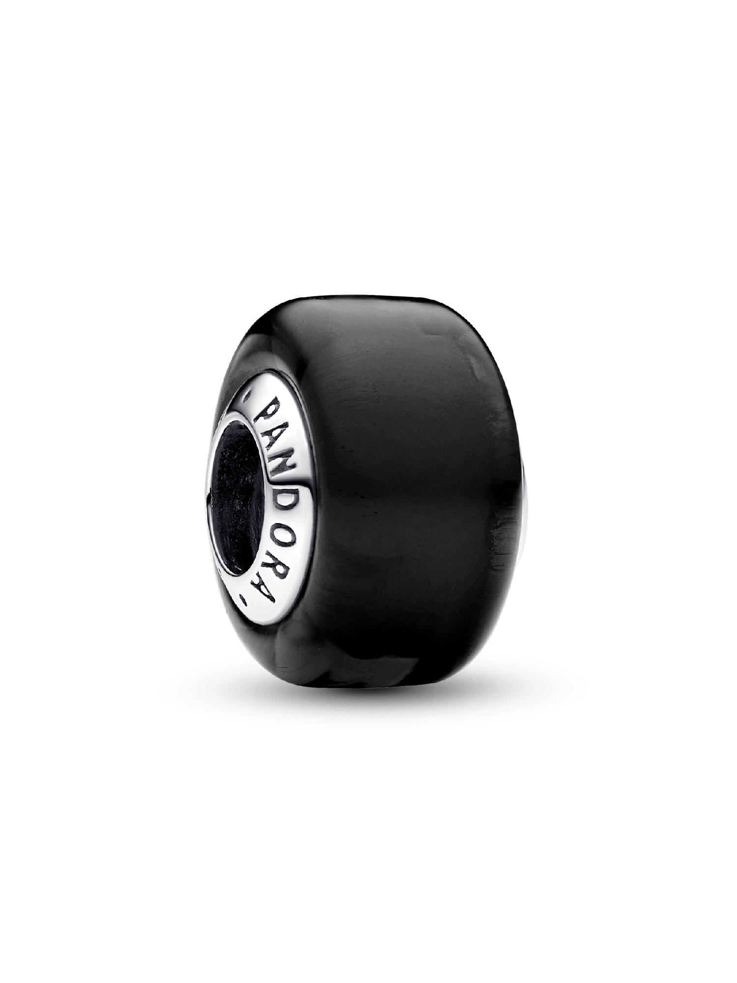 Charm Mini Cristal de Murano Negro