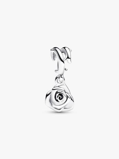 Charm Colgante Rosa Floreciendo