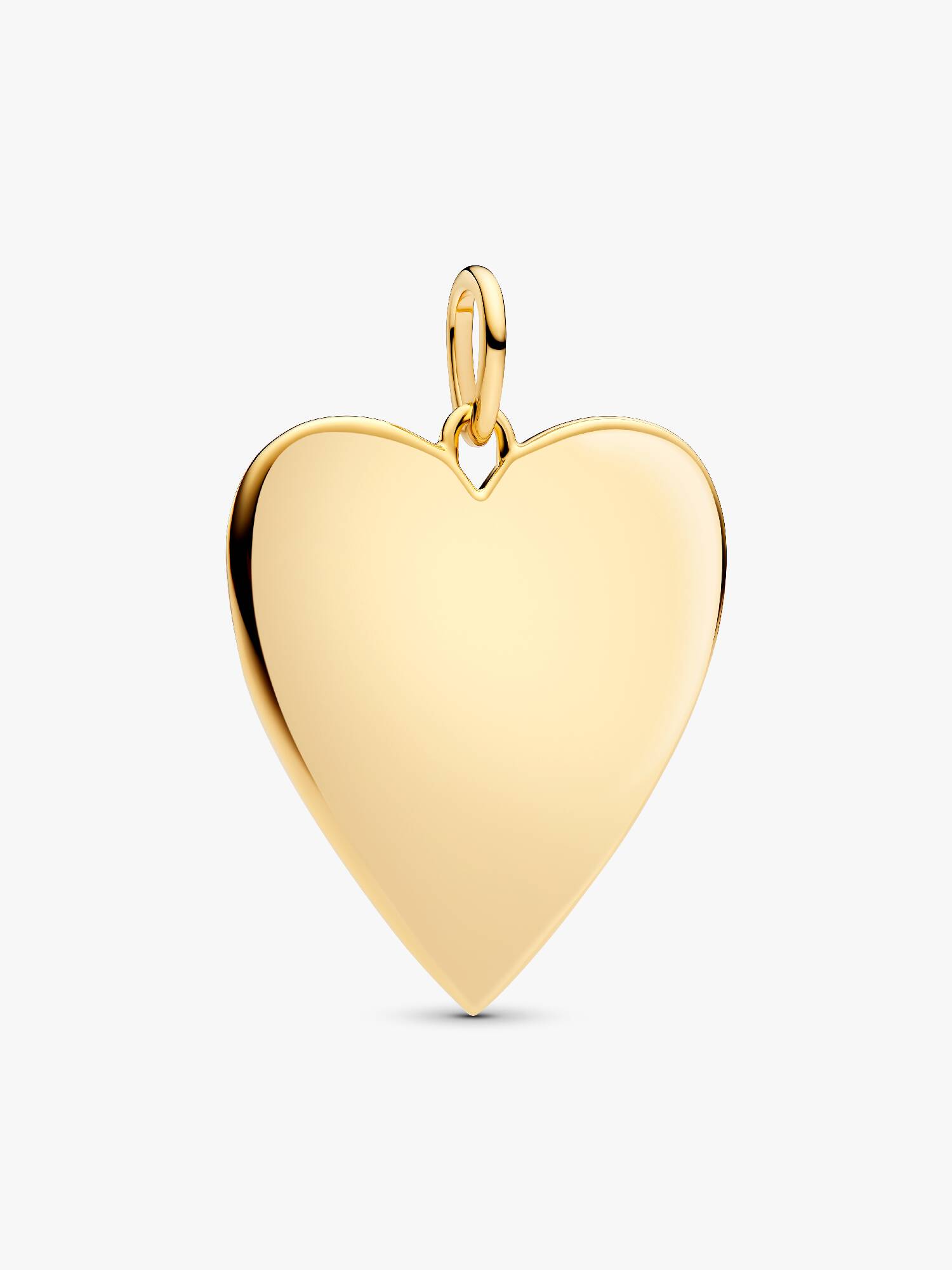 Colgante Etiqueta de Corazón Grabable Oversized