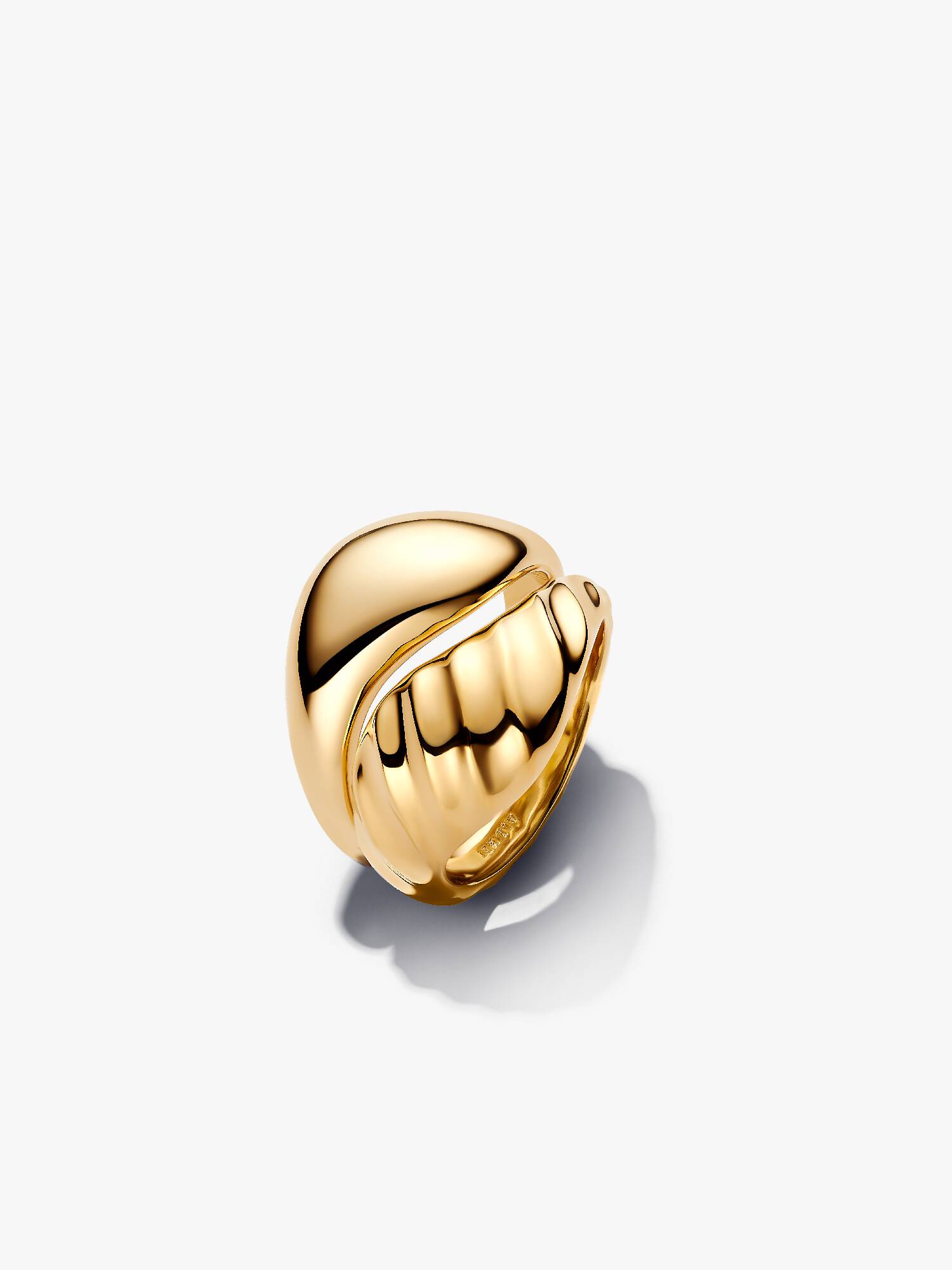 Anillos apilables ondulados