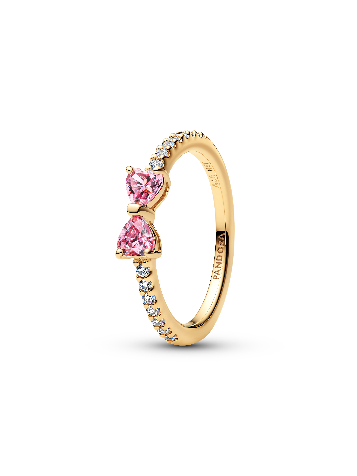 Anillo Hueso de los deseos brillante