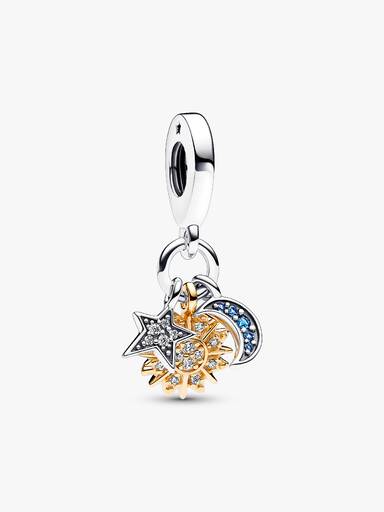 Charm Colgante Triple Celestial