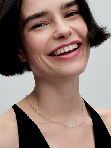 Collar Corazones Unidos Plata