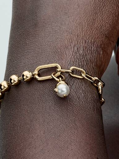 Charm Mini Colgante Pandora ME Serpiente Anacarada Talla única