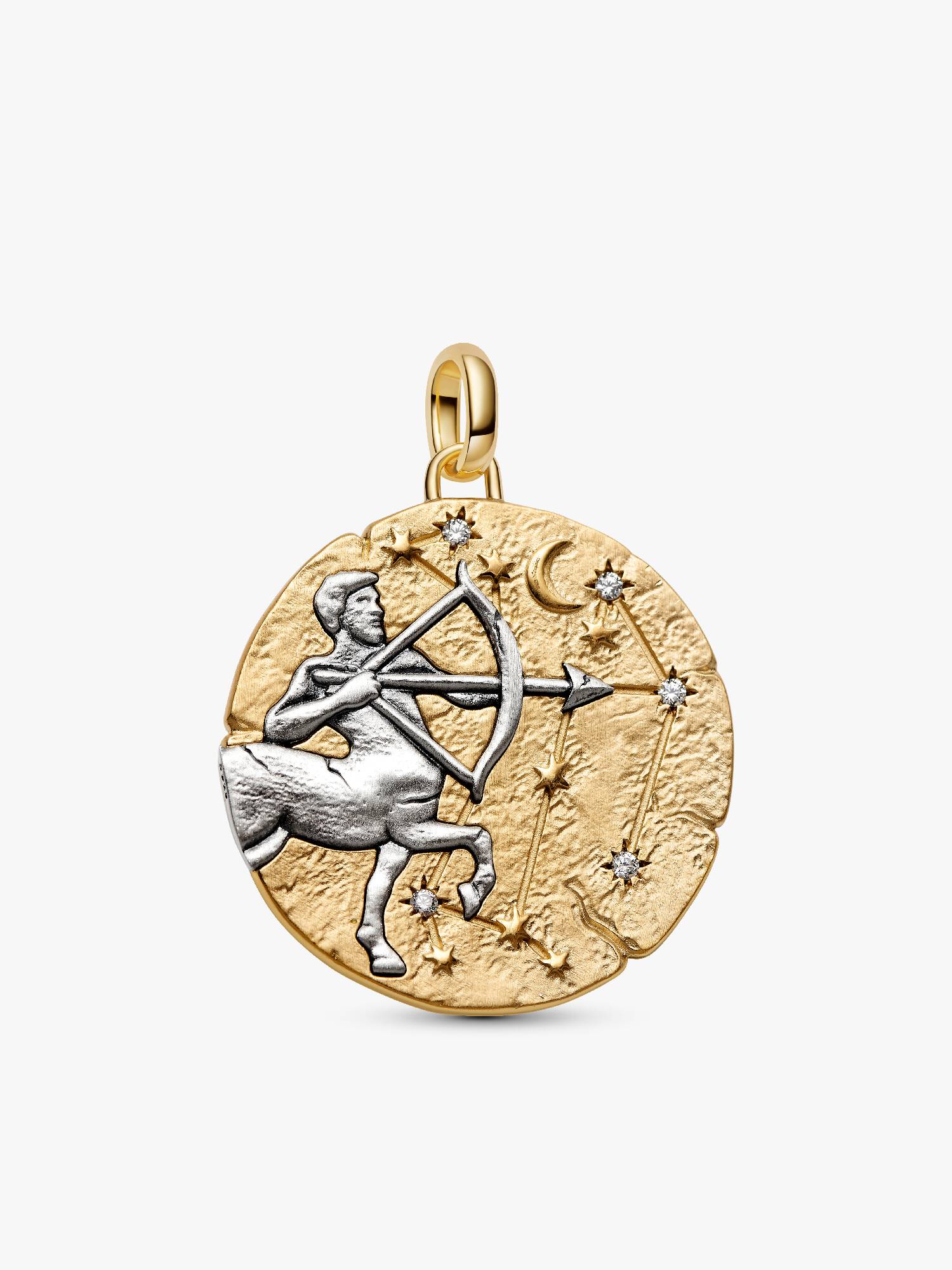Charm Medallón del Signo del Zodiaco Sagitario