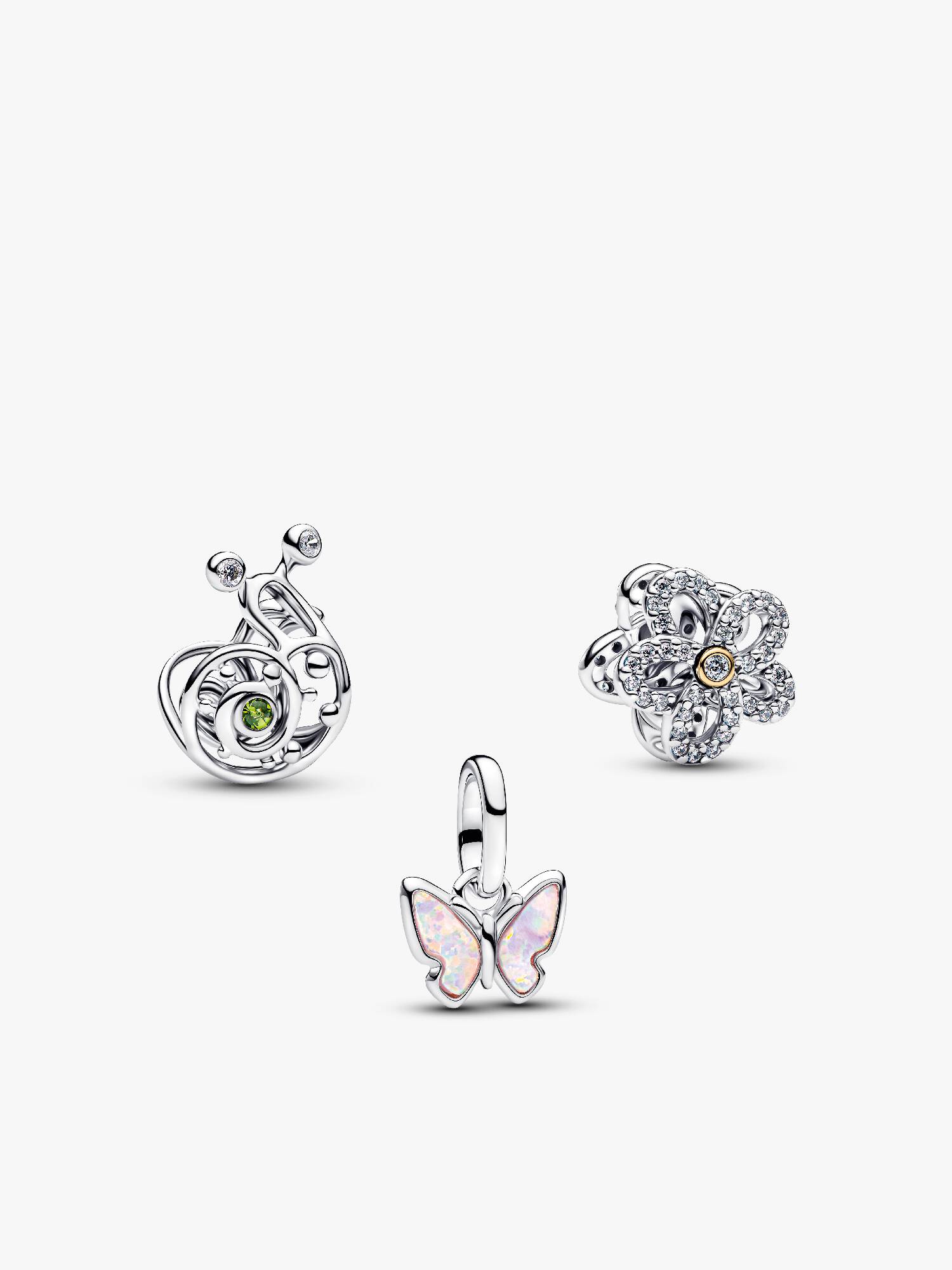 Trío de Charms Amigos del Jardín