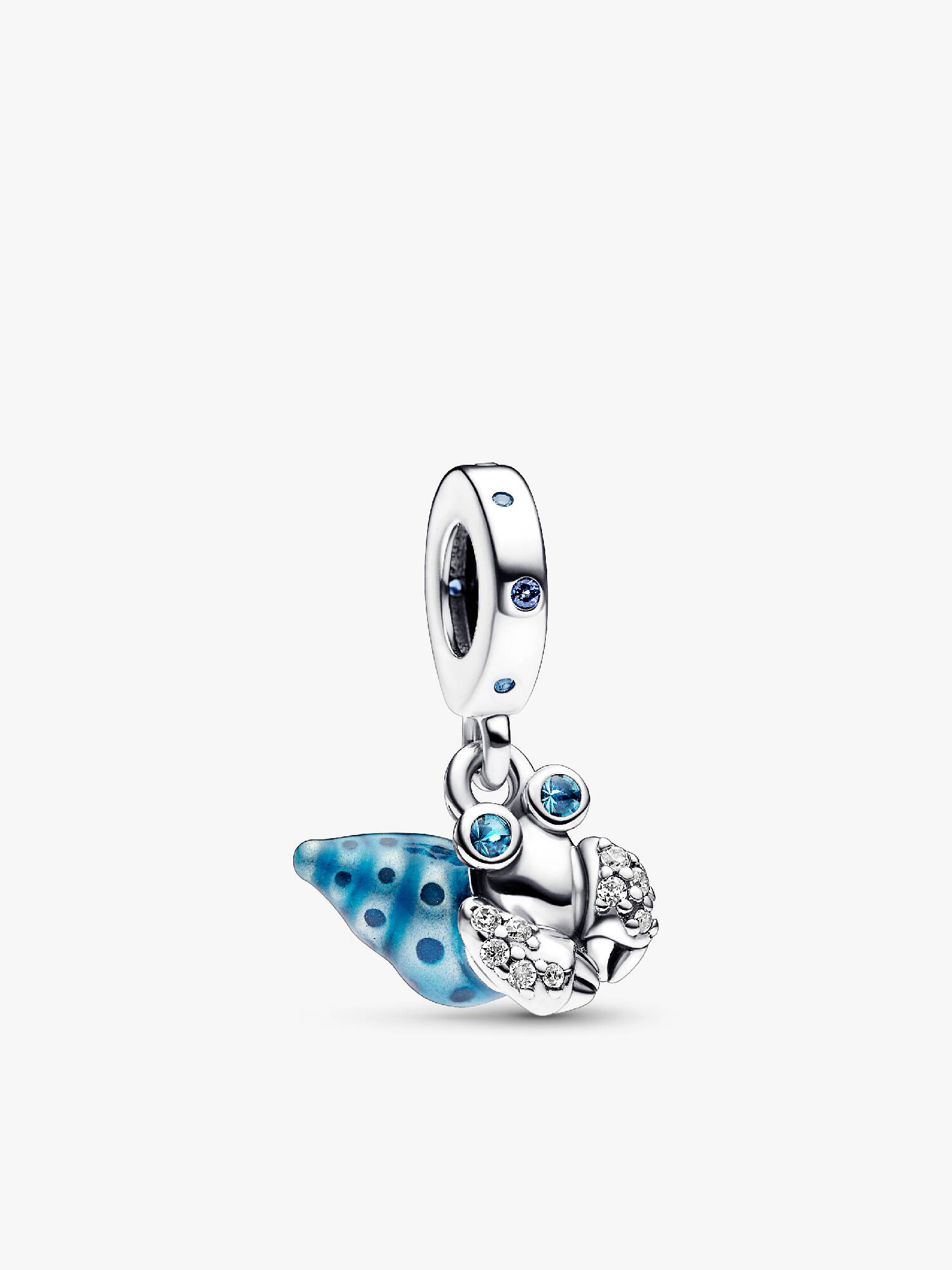 Charm Colgante Cangrejo Ermitaño Que Brilla en la Oscuridad Talla única